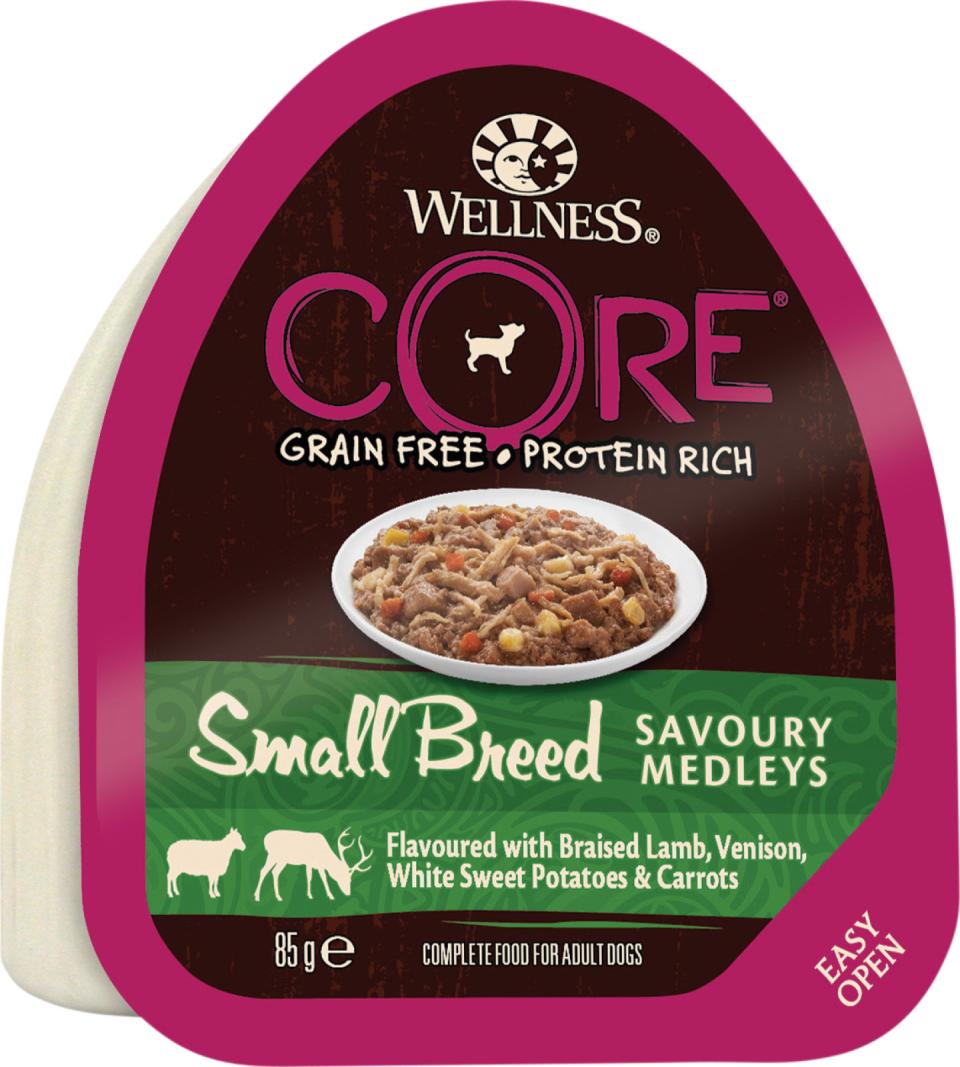 Wellness Core Savoury Medleys Small Breed - Lam & Vildt 85 g
