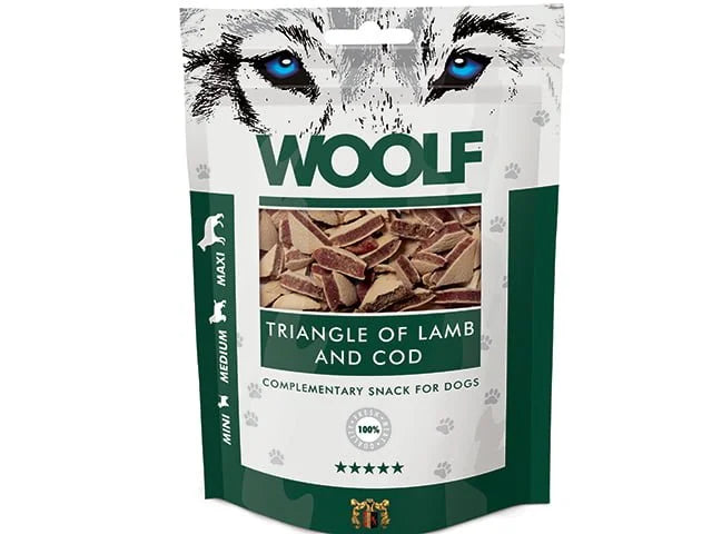 Woolf Lamb & Cod Triangle - 100 g