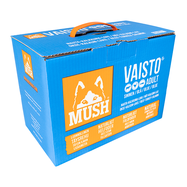 Mush Vaisto Blå (Okse-Kalkun-Laks)