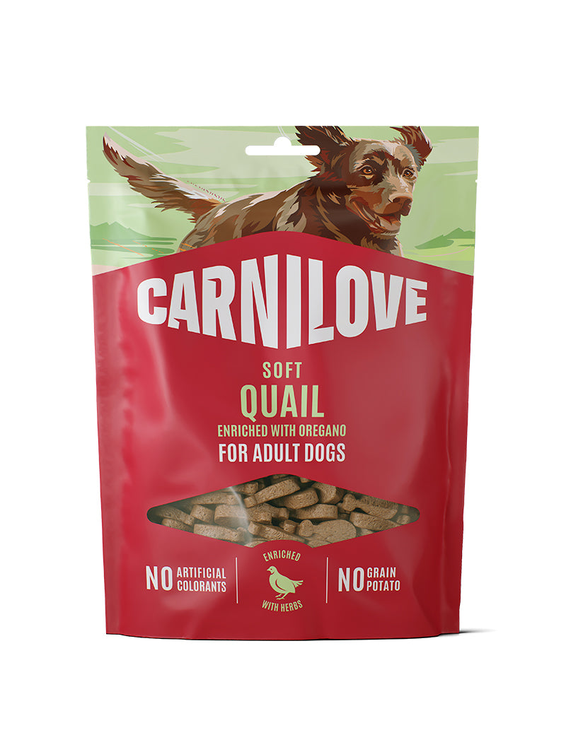 Carnilove Soft Vagtel og Oregano 200 g