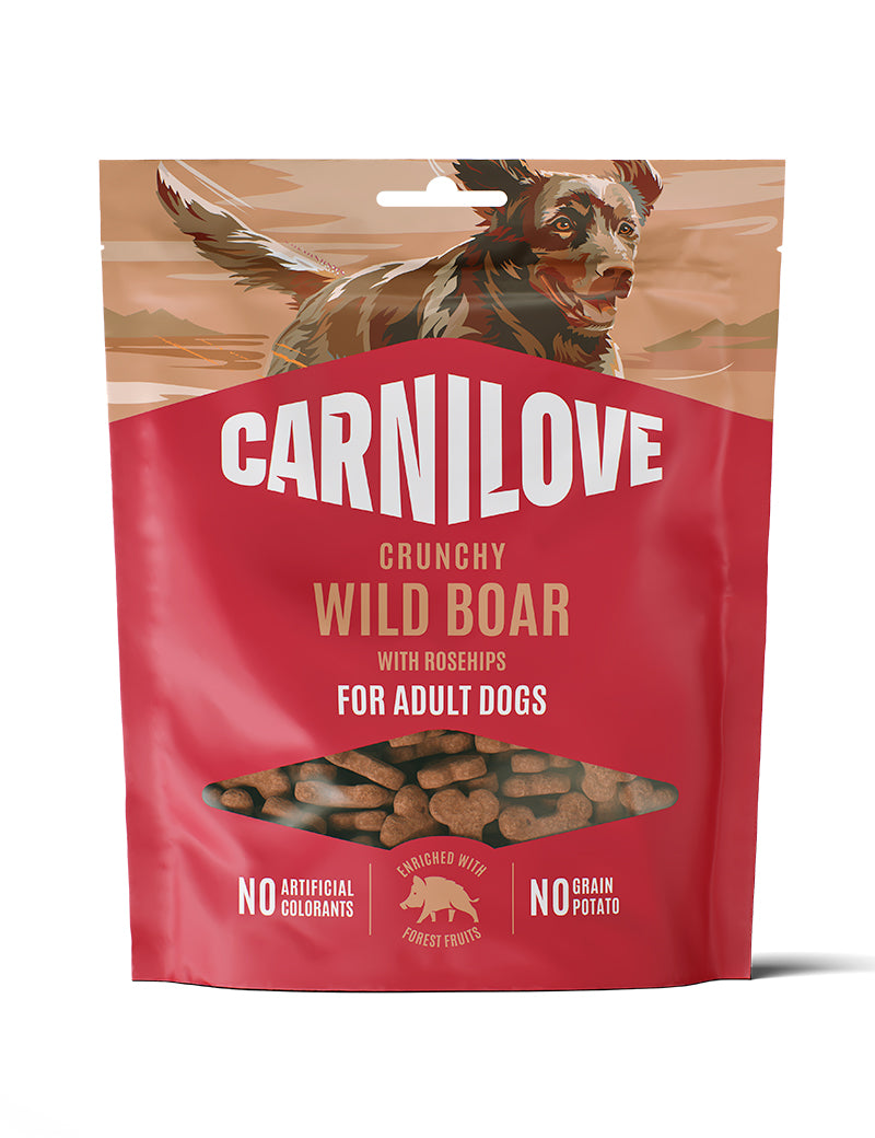 Carnilove Crunchy Vildsvin og Hyben 200 g