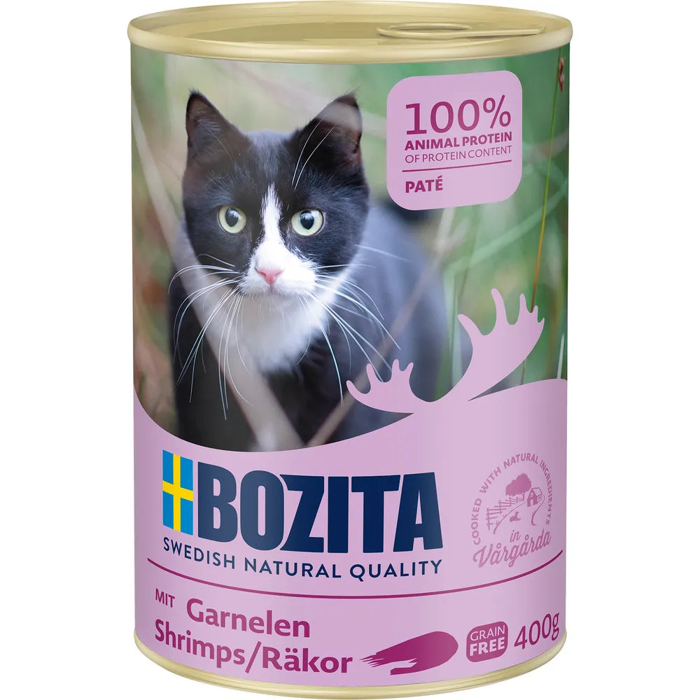 Bozita Feline Paté med Rejer - 400 g