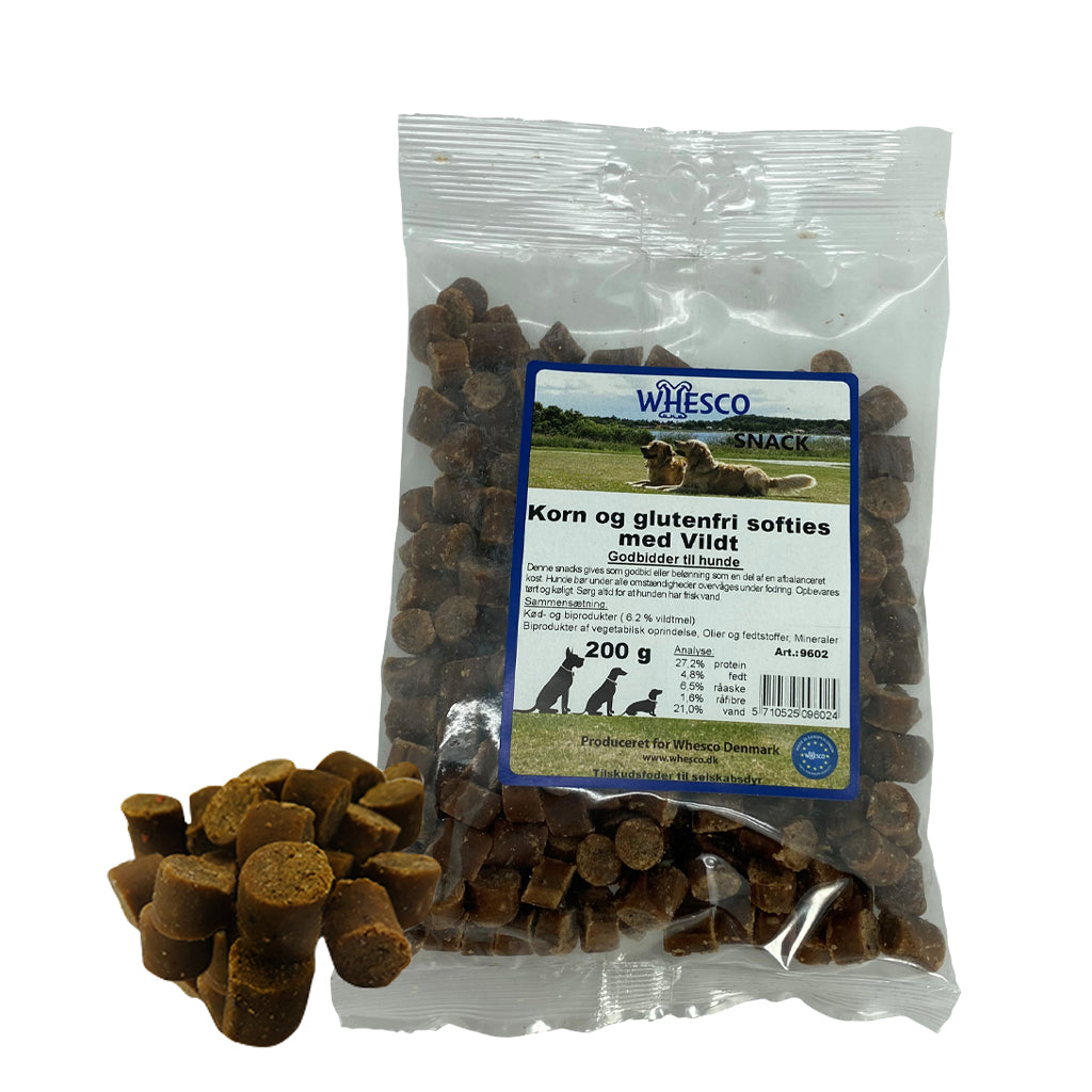 Whesco Softies med Vildt - 200 g.