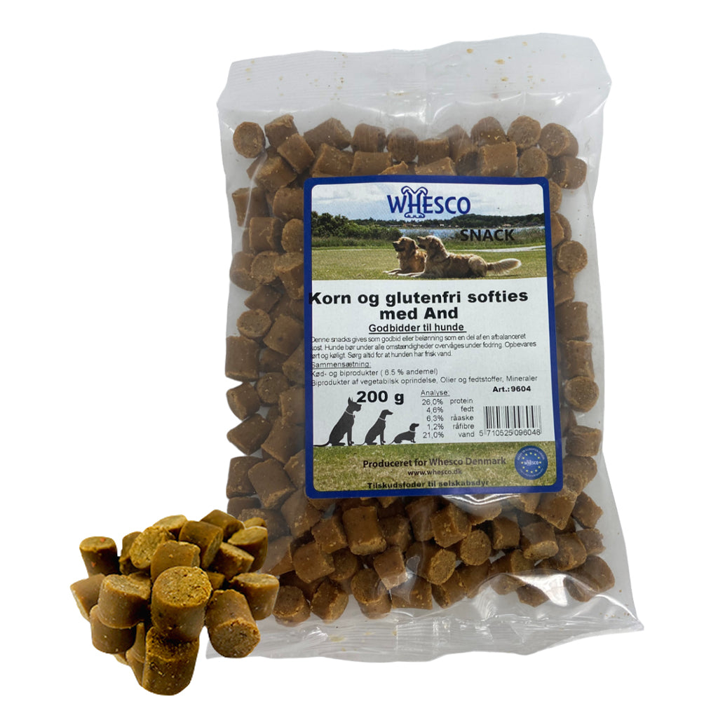 Whesco Softies med And - 200 g.