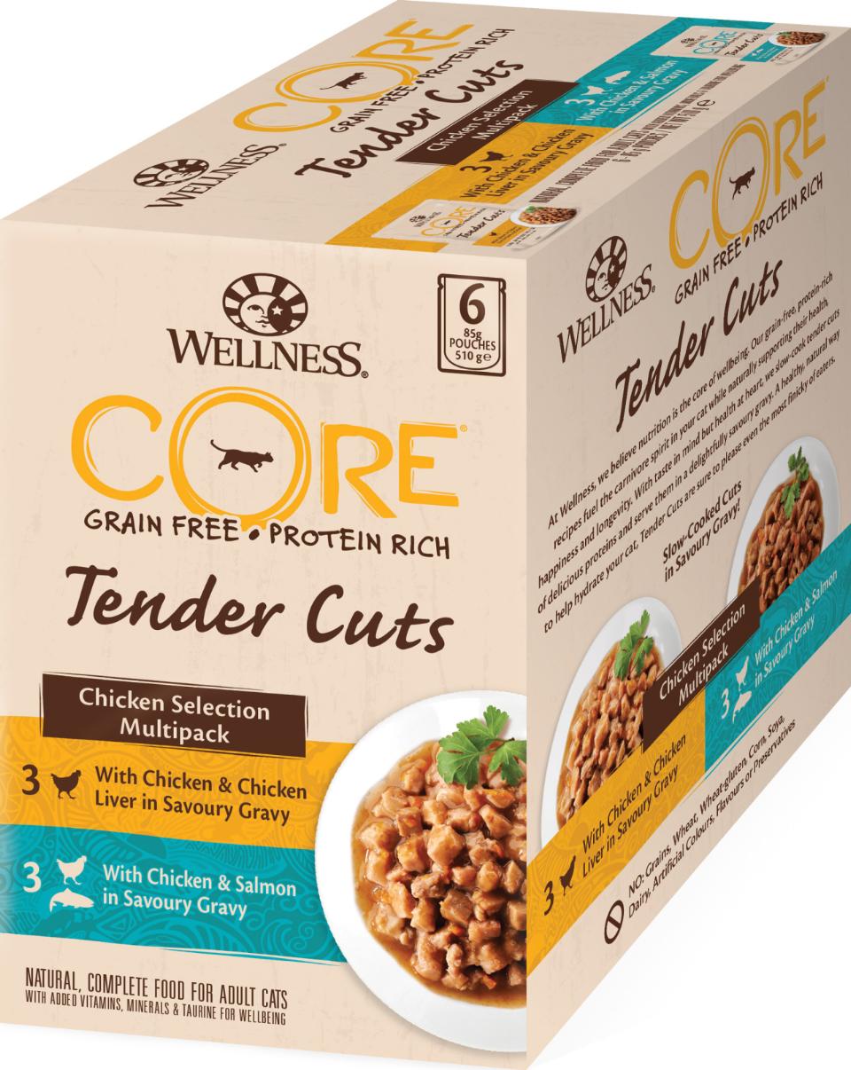 Wellness Core Tender Cuts Chicken Selection Multipakke 510 g
