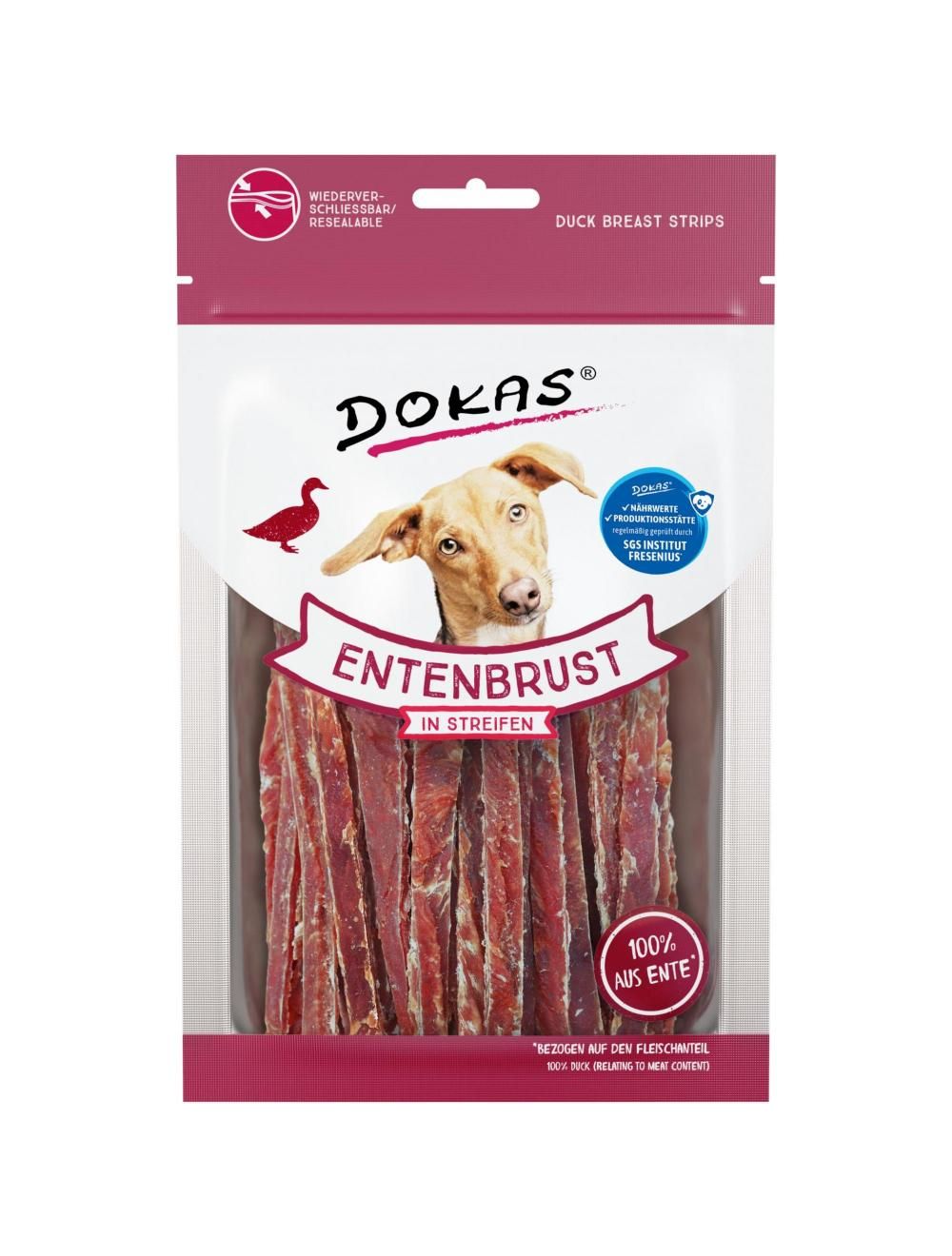 Dokas Andebryststrimler - 70 g