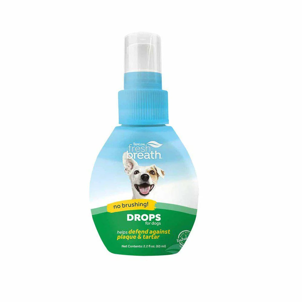 Tropiclean Fresh Breath Drops - 65 ml