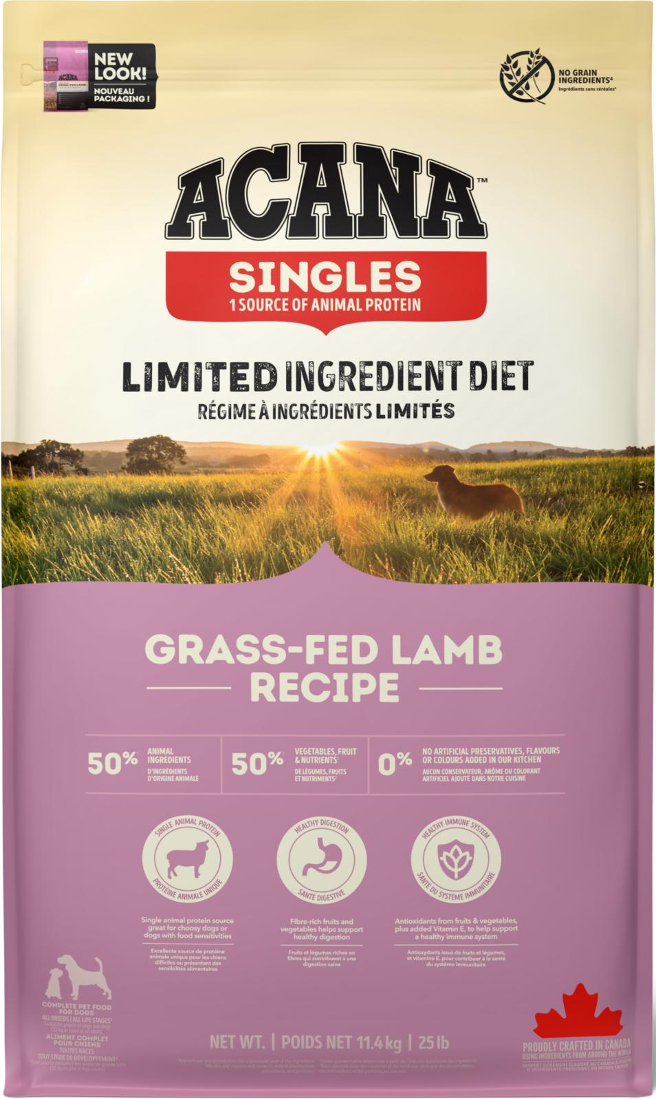 Acana Grass-Fed Lamb Recipe