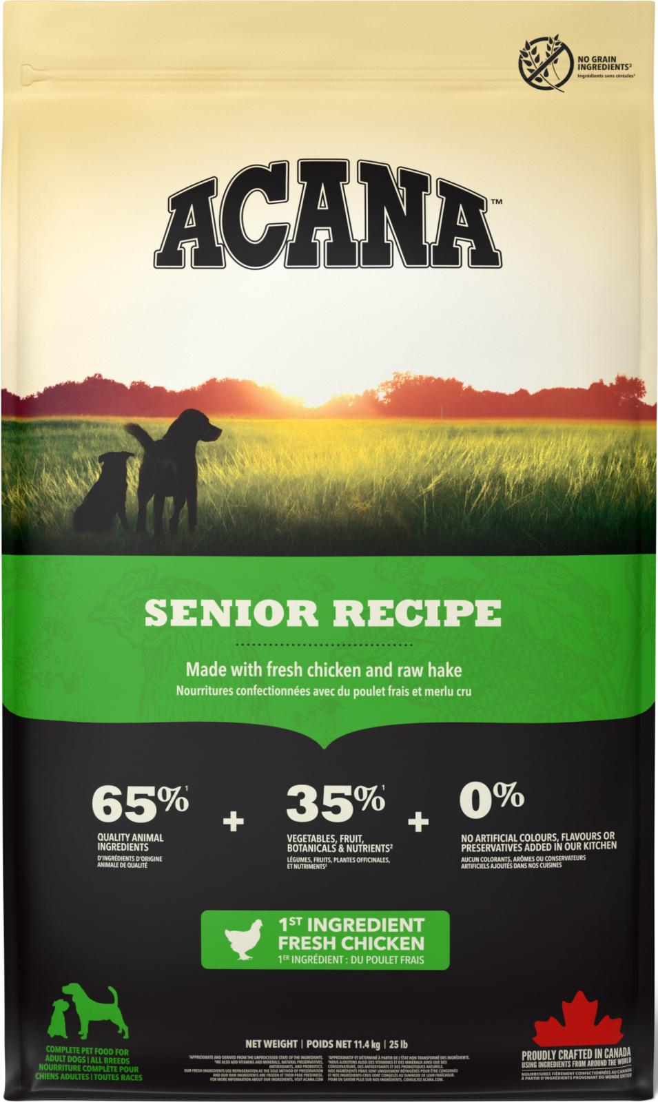 Acana Senior Recipe
