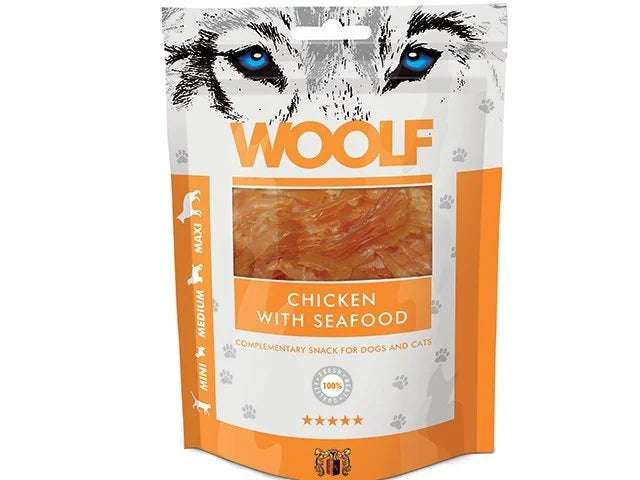 Woolf Chicken with Seafood - 100 g