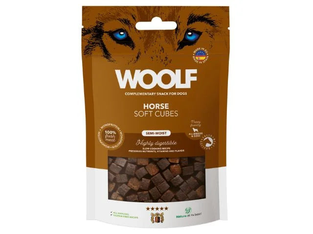 Woolf Soft Cubes Horse - 100 g