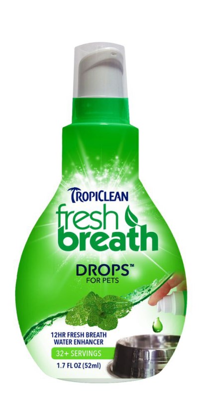Tropiclean Fresh Breath Drops - 65 ml