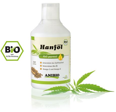 Anibio Hamp Olie - 500 ml
